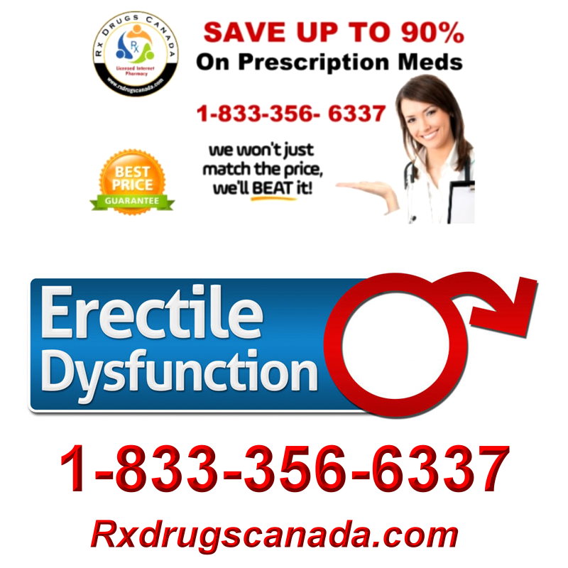 CANADA PHARMACY ERECTILE DYSFUNCTION MEDICATION