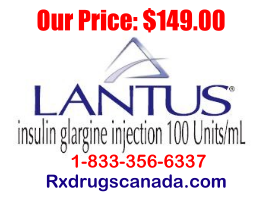Lantus Pre-Filled Insulin Pen 100IU Online: Lowest Price Brand and Generic Prescription Drugs Rx Drugs Canada Pharmacy