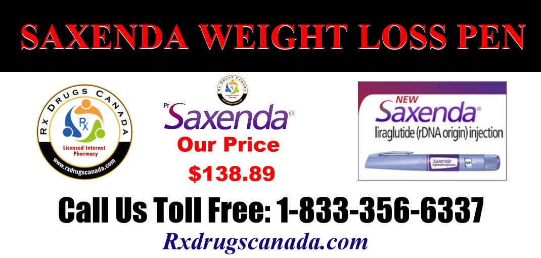 SAXENDA Rx Drugs Canada | Online Drugstore | Online Pharmacy | Online Medicine | Online Canadian Pharmacy | Rxdrugscanada.com | Rx drugs Canada