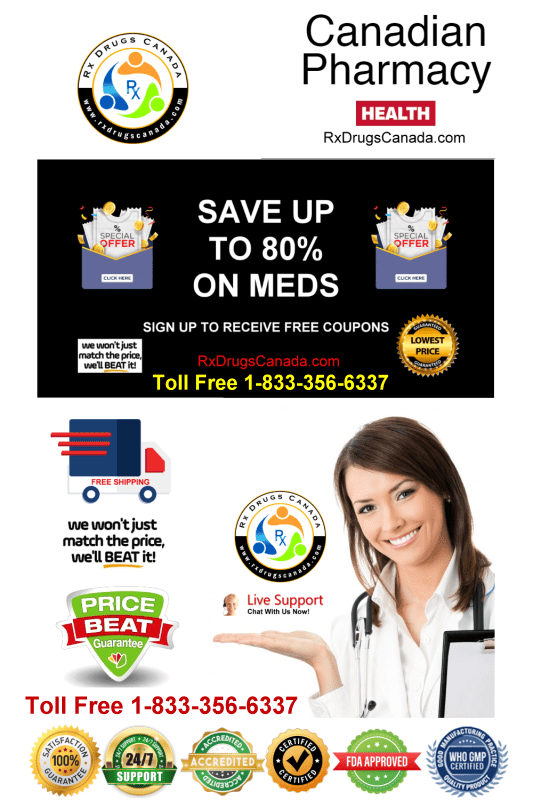 SAVE 90% Canada Pharmacy Online