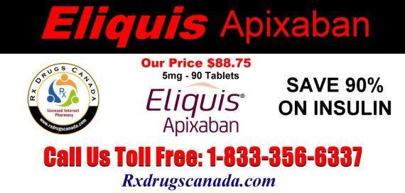 ELIQUIS 5mg Price Canada | Certified Canadian Pharmacy | 1-833-356-6337 | CANADA ONLINE PRESCRIPTION DRUGS | RXDRUGSCANADA.COM
