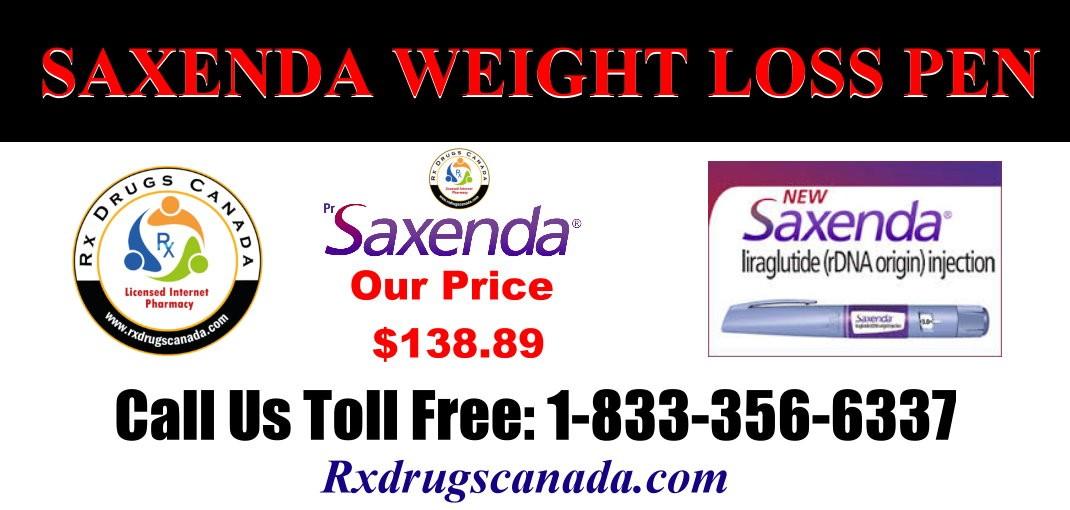Buy Saxenda Weight-Loss Pen Canada | Injectable Weight Loss Pen | Liraglutide | Canada Pharmacy